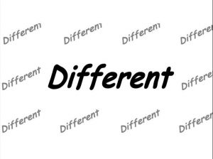 Different