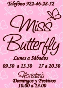 FLORISTERIA MISS BUTTERFLY_