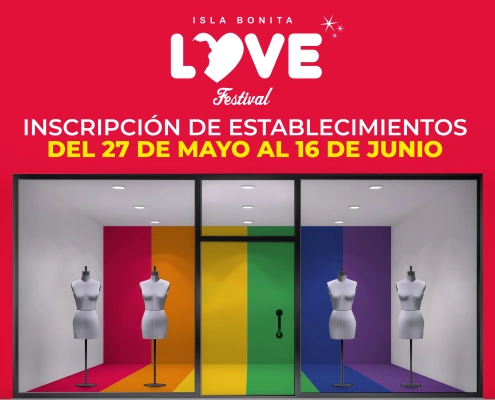 Concurso de escaparates "Isla Bonita Love Festival"
